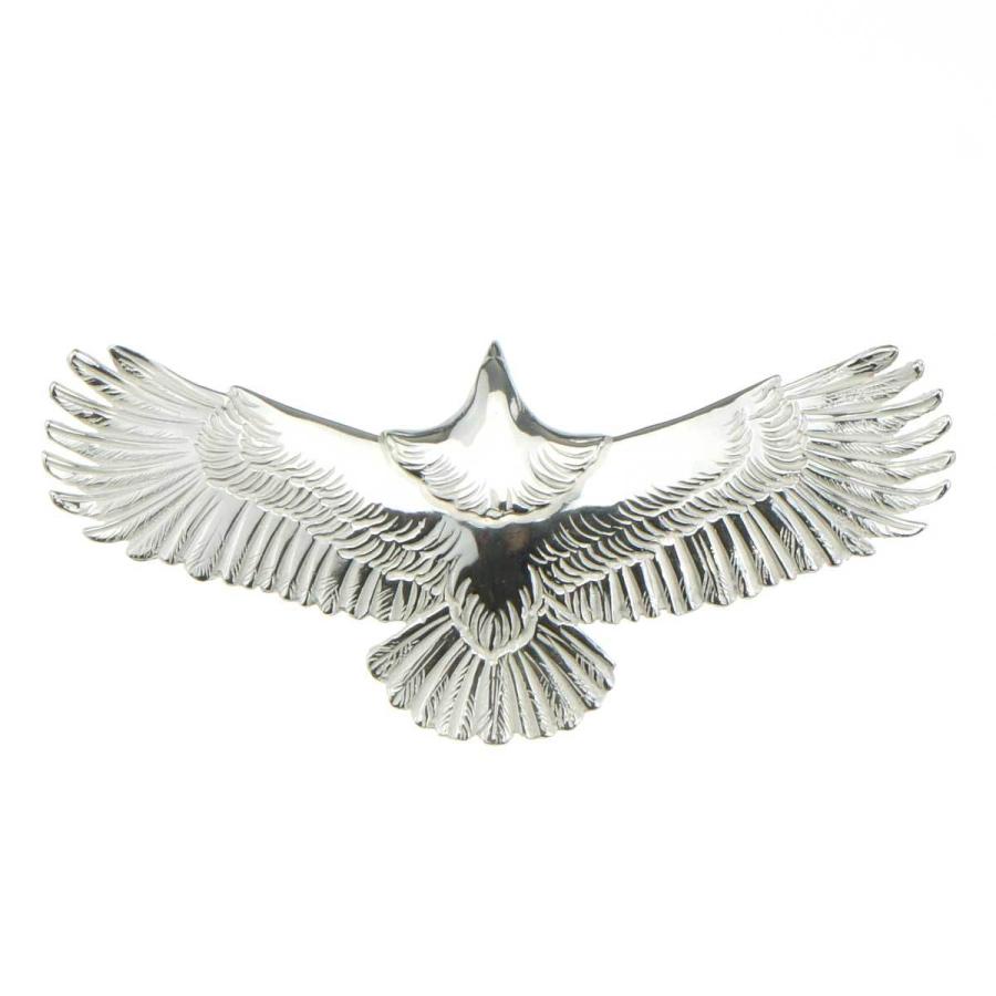 メンズ ネックレス ペンダント ペンダントヘッド 全銀大イーグル