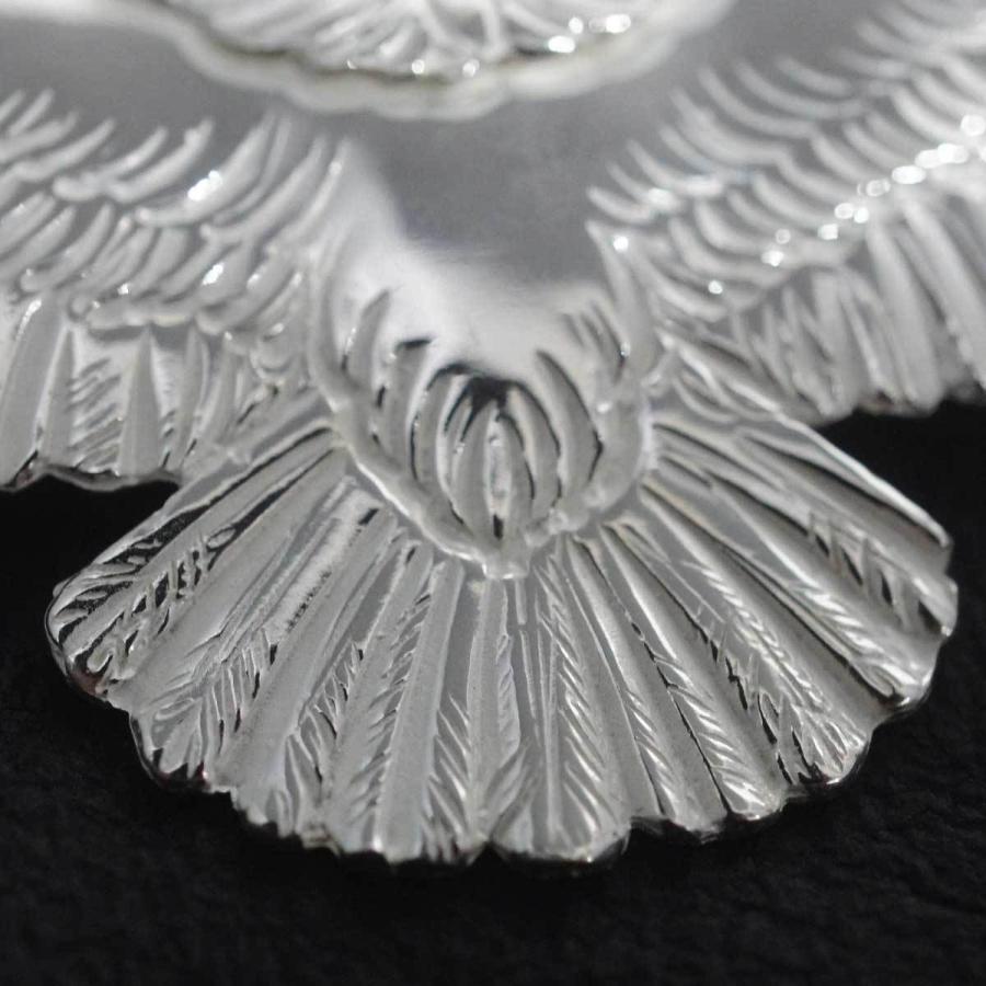 メンズ ネックレス ペンダント ペンダントヘッド 全銀大イーグル