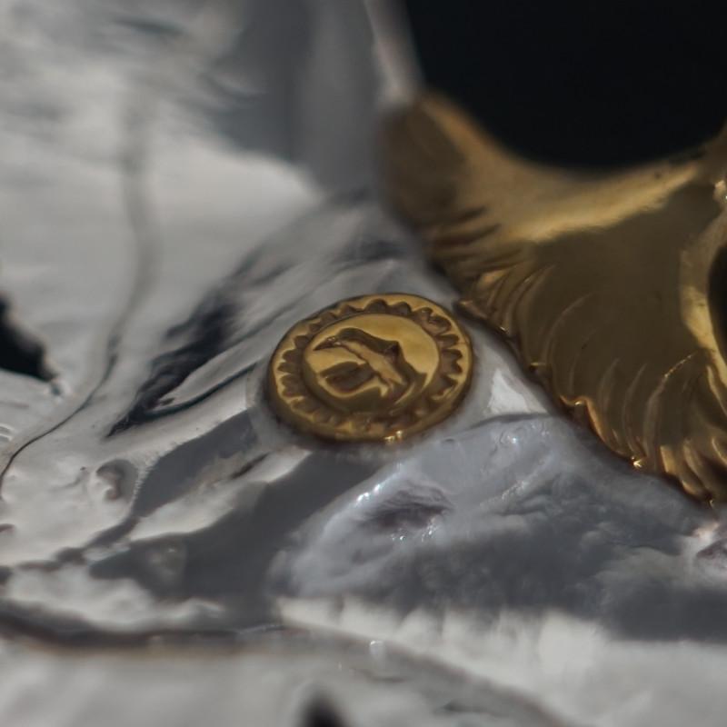 18金金縄ターコイズ付き大イーグル オールド 大イーグル トップ