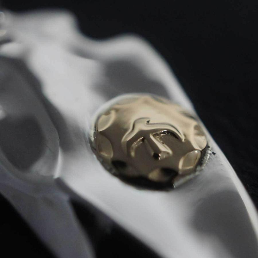 18金金メタル付き矢じり 中 18金 18k シルバー トップ フェザー 原宿
