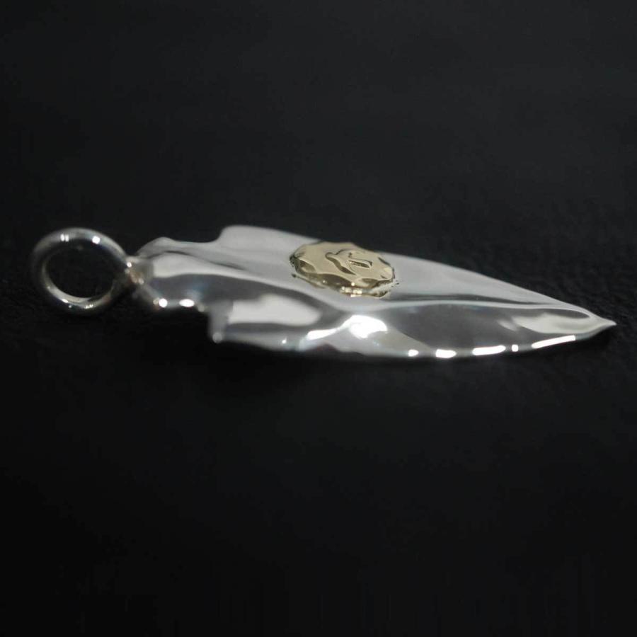 大イーグル頭18金シルバー950 OVER RAG矢じり小18金 爪ネックレス 大イーグル頭18金シルバー950 OVER RAG矢じり小18金 爪