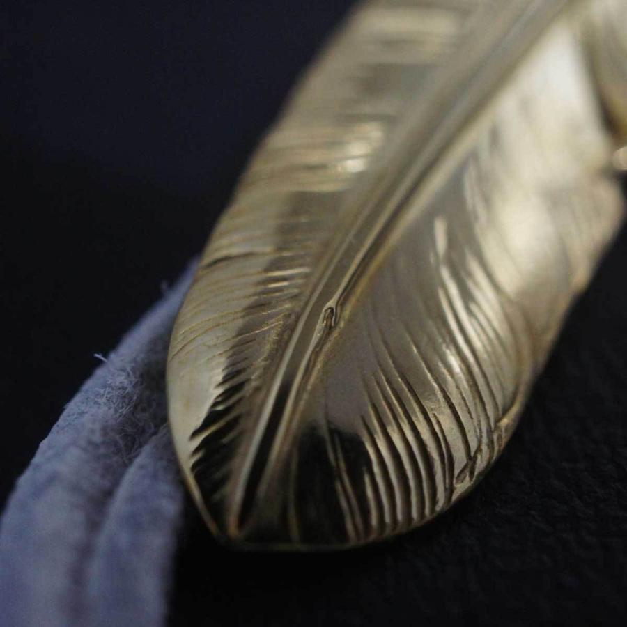 18金全金金縄ターコイズ 特大フェザーT.K.着用再現モデル 18金 18金全金金縄ターコイズ 特大フェザーT.K.着用再現モデル 18金