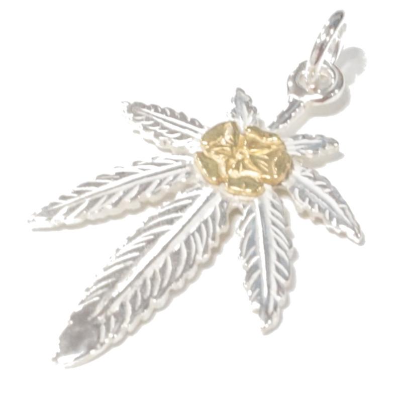 18金金メタル付SVグラス 18金金ローズ付SVグラス 18金 シルバー トップ