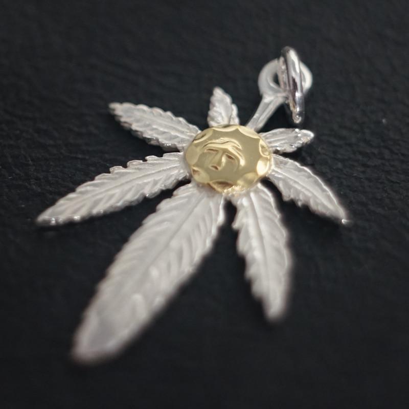 18金金メタル付SVグラス 18金金ローズ付SVグラス 18金 シルバー トップ