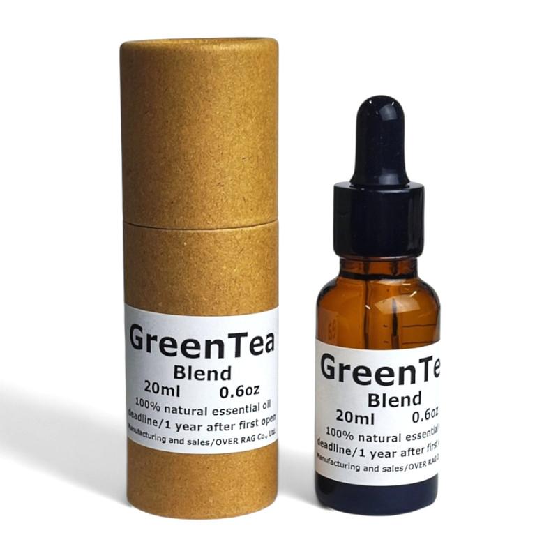 OVER RAG アロマオイル エッセンシャルオイル グリーンティーブレンドエッセンシャルオイル 精油 グリーンティー ベルガモット ローズマリー オスマンサンス |  | 08