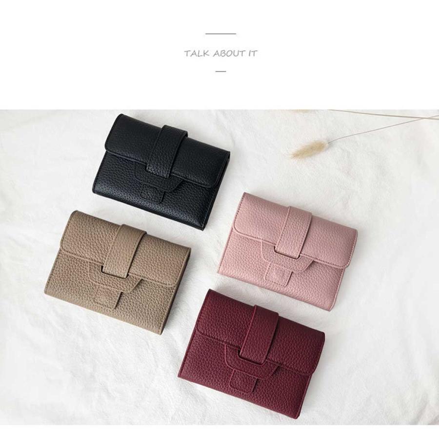 財布 レディース 使いやすい 三つ折り ミニ財布 小さい ミニウォレット 二つ折り 極小財布 レザー 小銭入れ ミニ 3つ折り 手のひらサイズ コンパクト 母の日 |  | 13