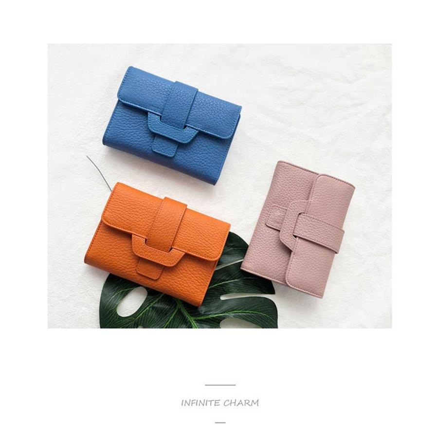 財布 レディース 使いやすい 三つ折り ミニ財布 小さい ミニウォレット 二つ折り 極小財布 レザー 小銭入れ ミニ 3つ折り 手のひらサイズ コンパクト 母の日 |  | 14