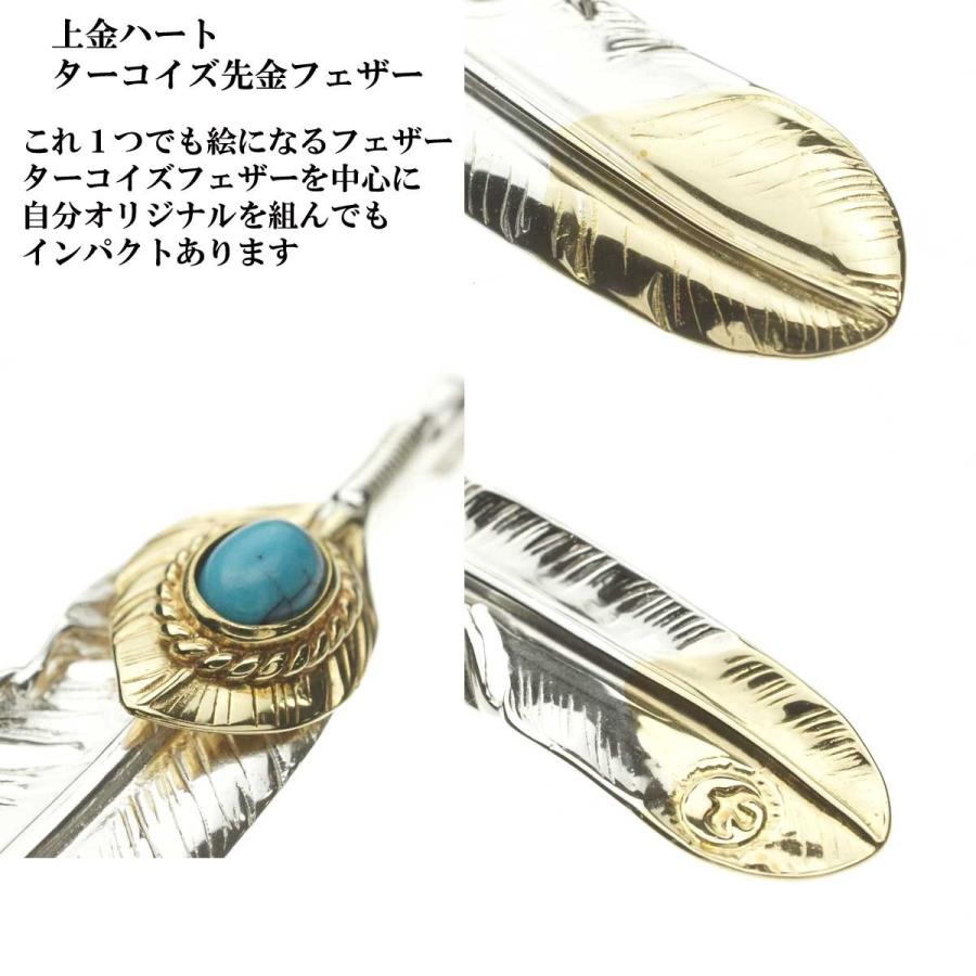 メンズ ネックレス ペンダント ペンダントヘッド フェザーネックレス