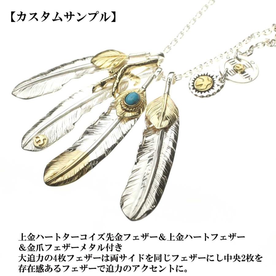 メンズ ネックレス ペンダント シルバーフェザー シングル メンズ ネックレス ペンダント シルバーフェザー シングル