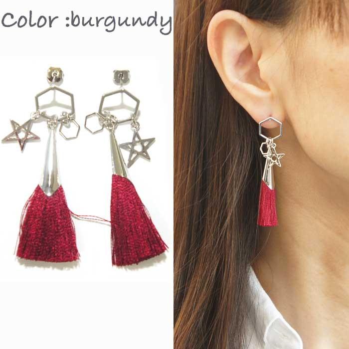 ピアス レディース 揺れる 大人気!タッセルパールピアス レディース