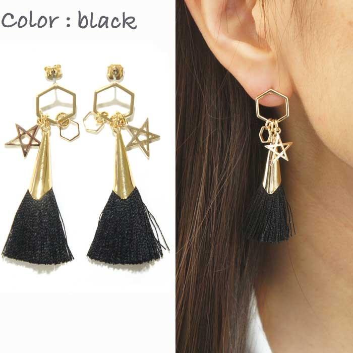 ピアス レディース 揺れる 大人気!タッセルパールピアス レディース