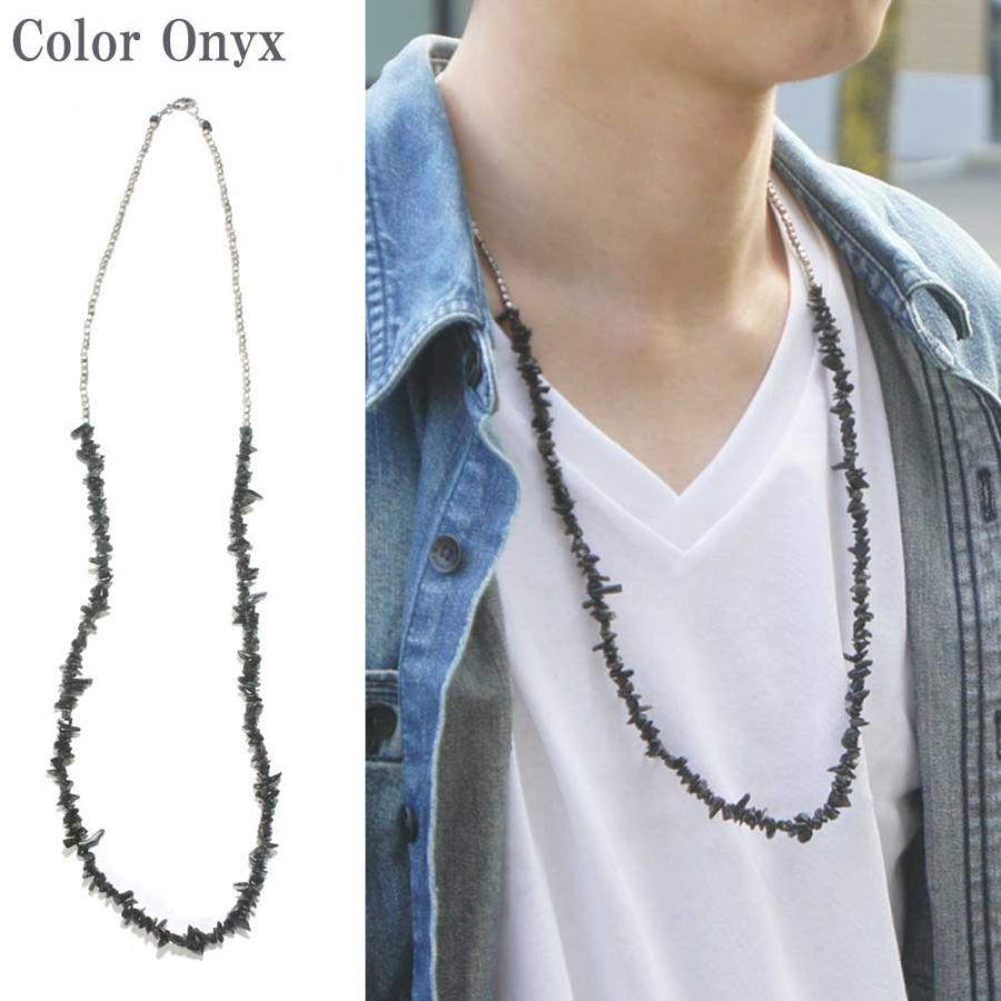ネックレス メンズ メンズネックレス パワーストーンメタルビーズロングネックレス レビューを書いて送料無料 Or1602 003 かわいいアクセサリー販売over Rag 通販 Yahoo ショッピング