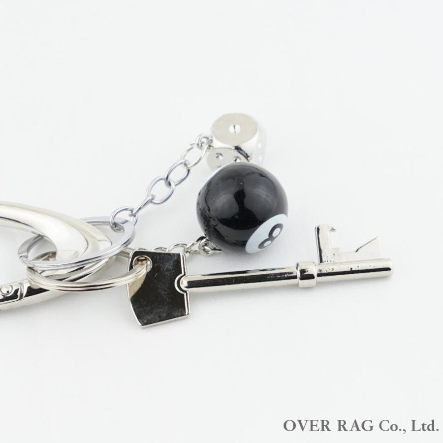 ポスト投函送料無料】】楕円カラビナラッキーダイス&ラッキー8ボール