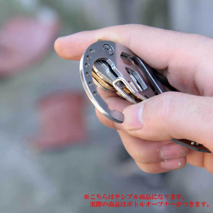 マルテンサイト系ステンレス製 キーケース 3〜5本 収納 キーホルダー