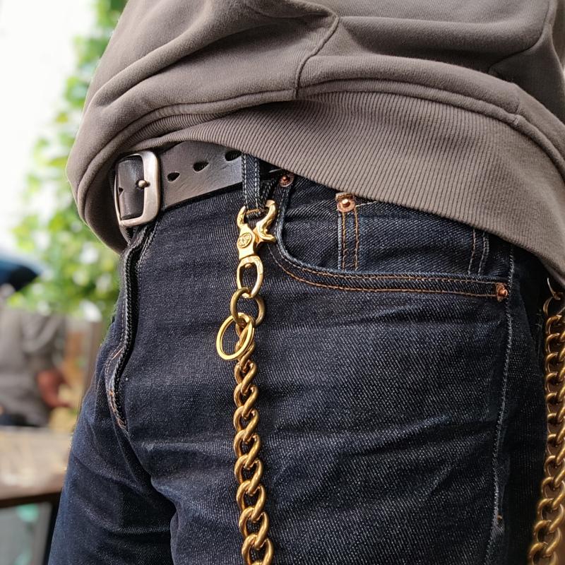 【新品未開封】grancy ウォレットチェーン GRANCY】Carabiner Design Layering Wallet Chain / カラビナ