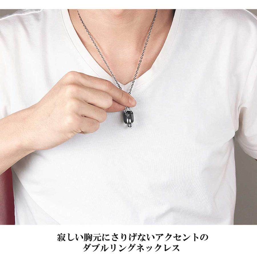 ネックレス アクセサリー メンズ スクエア リングステンレスネックレス メンズネックレス リングネックレス メンズアクセサリー ステンレス 送料無料 Or かわいいアクセサリー販売over Rag 通販 Yahoo ショッピング