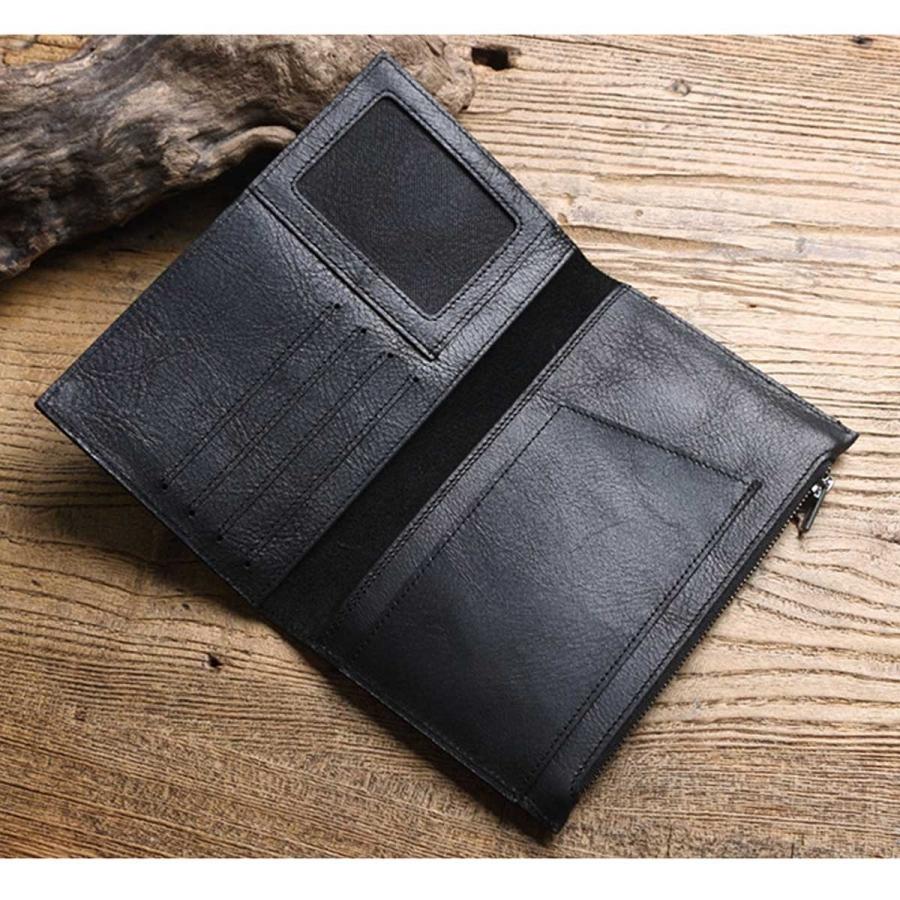 メンズウォレット メンズ財布 長財布 ラージフォマットレザーウォレット ロング財布 本革レザー オイルドレザー ロングウォレット レザー ブライドルレザー |  | 13