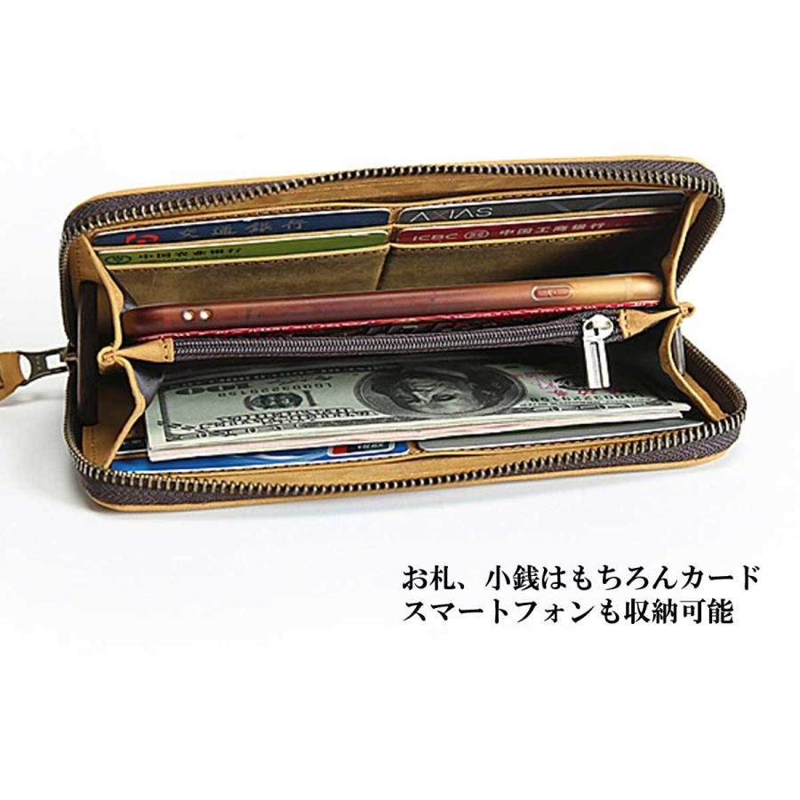 メンズウォレット メンズ財布 長財布 ラウンドジップスタンダードウォレット ロング財布 本革レザー オイルドレザー ロングウォレット レザー ブライドルレザー |  | 28