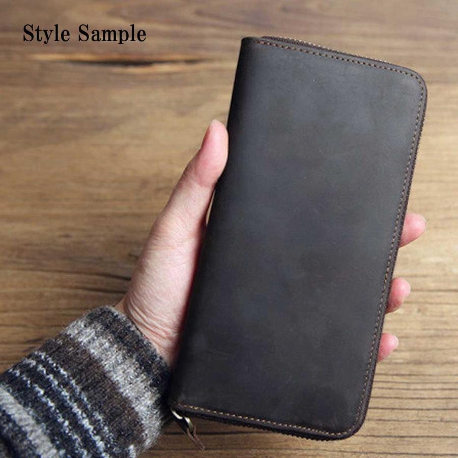 メンズウォレット メンズ財布 長財布 ラウンドジップスタンダードウォレット ロング財布 本革レザー オイルドレザー ロングウォレット レザー ブライドルレザー |  | 29