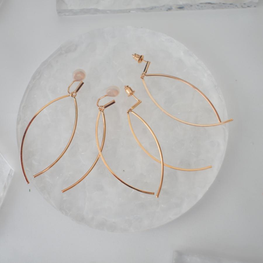 イヤリング ピアス デザイン 14Kゴールドフィルドメタルタッセルペインレスイヤリング/ピアス ゴールドフィルド レディースイヤリング 大人イヤリング |  | 01