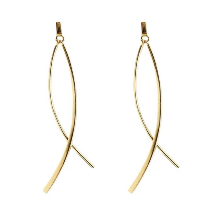 イヤリング ピアス デザイン 14Kゴールドフィルドメタルタッセルペインレスイヤリング/ピアス ゴールドフィルド レディースイヤリング 大人イヤリング |  | 08