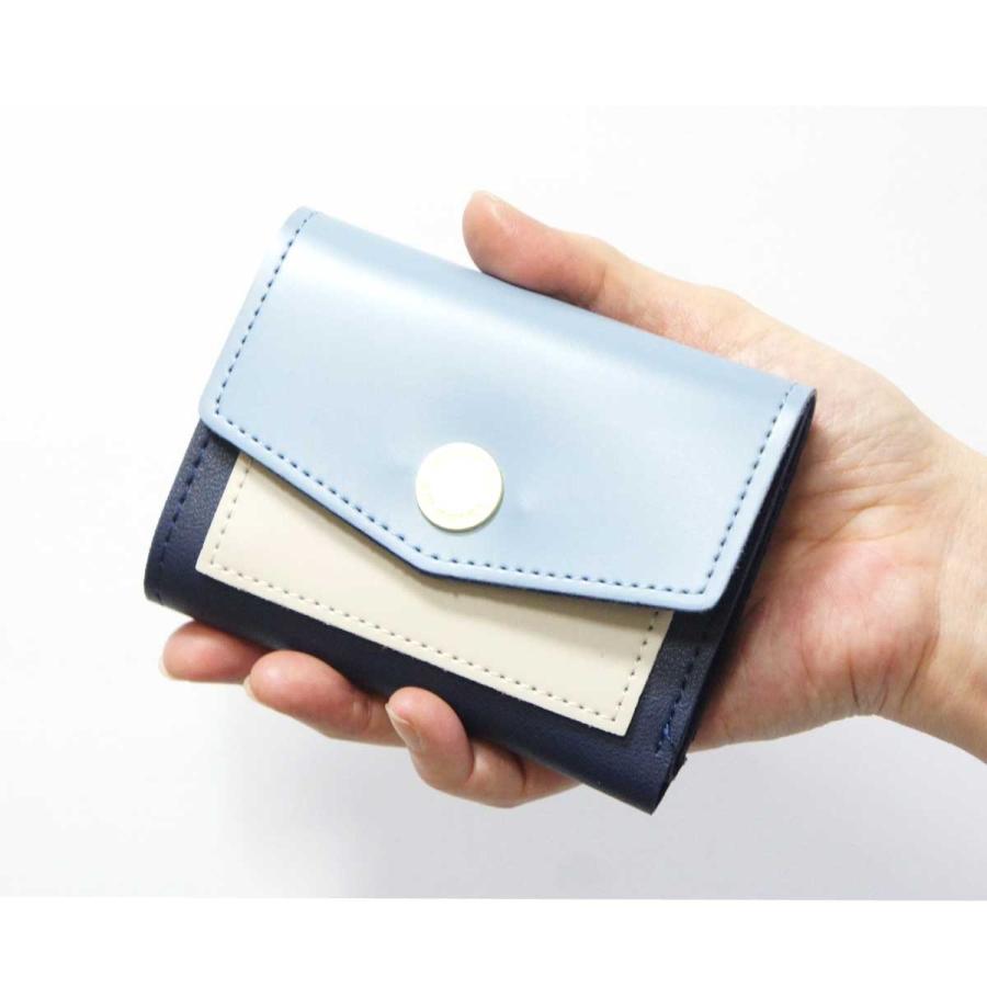 三つ折り ミニ財布 小さい レディース ミニウォレット 二つ折り 極小財布 レザー 軽い 小銭入れ ミニ 3つ折り　手のひらサイズ コンパクト 小銭入れ カード |  | 15