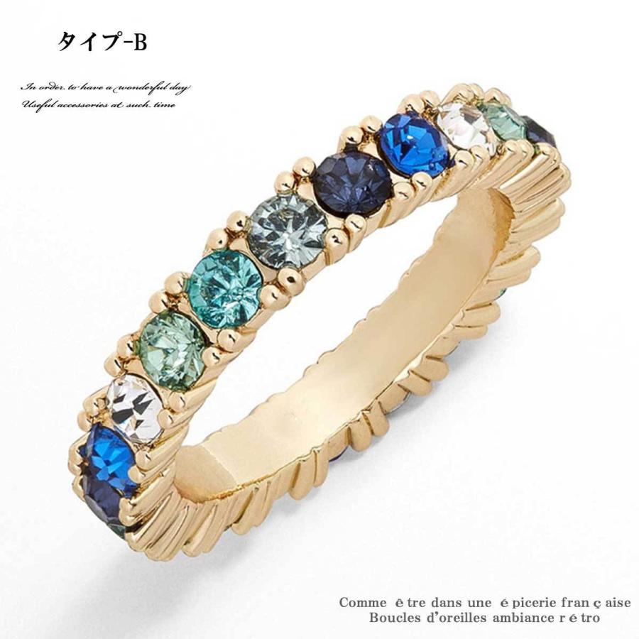 レディースリング 指輪 スターリングシルバーレインボーカラーリング レディース リング ステンレスリング 可愛い 大人可愛い 6号 7号 8号 9号カラフルリング |  | 08