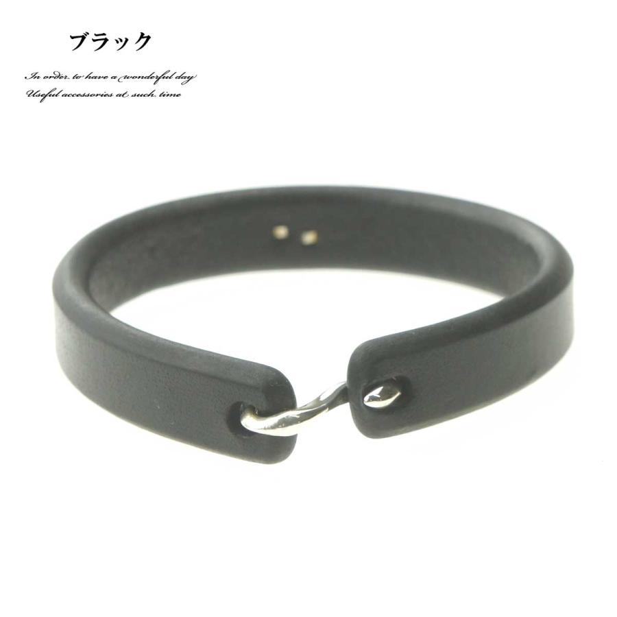 メンズ ブレスレット イーグルメタル栃木レザーブレスレット 