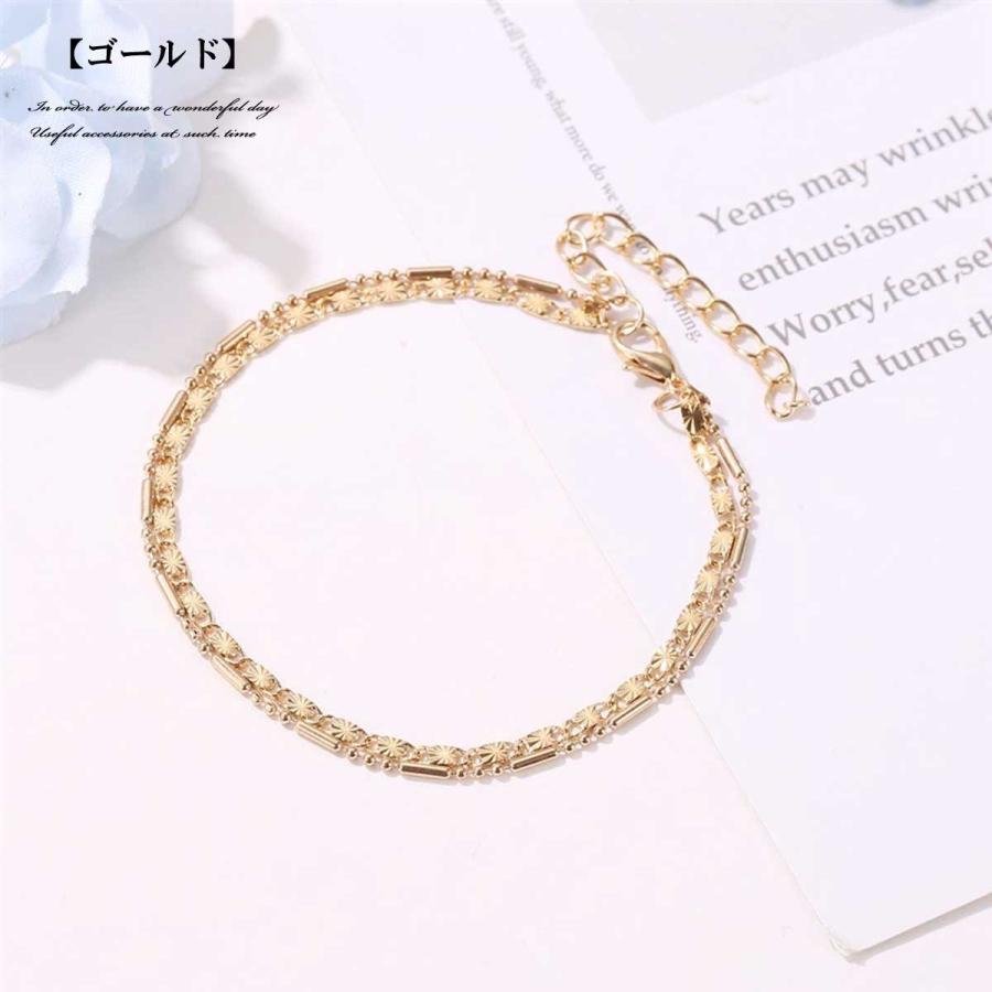 k18 アンクレット　デザインチェーン21-24cm k18 アンクレット デザインチェーン21-24cm