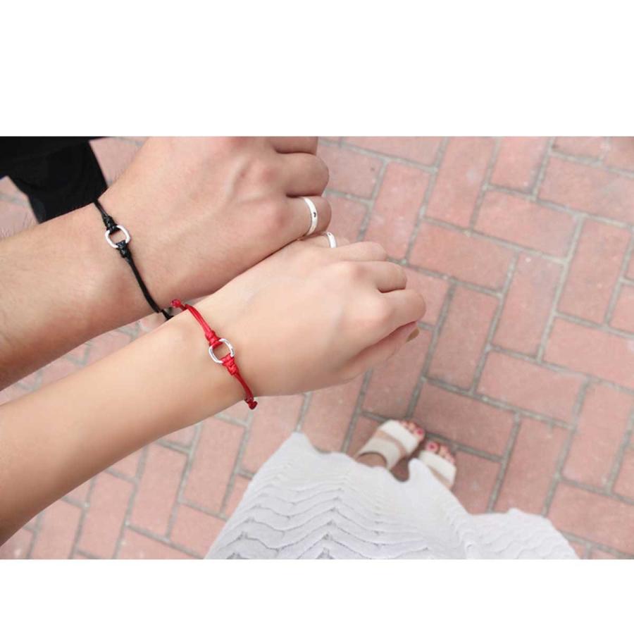 ペアアクセサリー ペアブレスレット ブレスレット ブレス シルバー925ペアブレスレット インフィニティ スクエア シルバー925 赤い紐 Ors328 かわいいアクセサリー販売over Rag 通販 Yahoo ショッピング