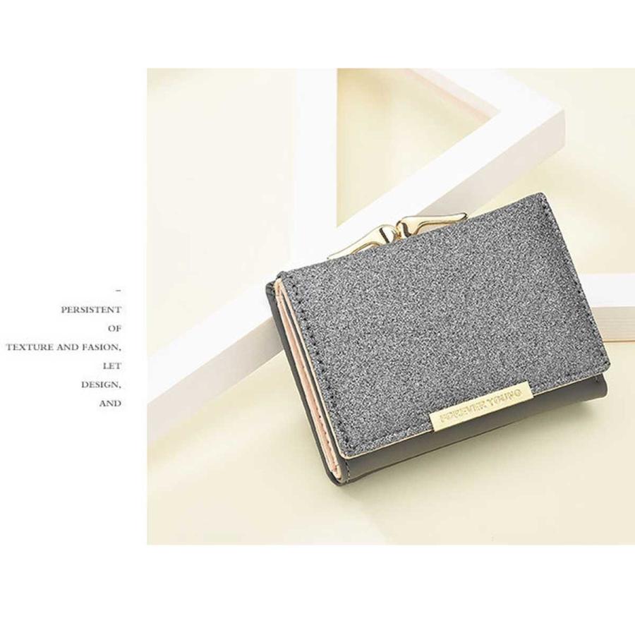 【追跡付】小バッグに♡キラキラストーンCC♪3つ折り財布 財布 三つ折り財布 レディース[品番：STYB0000222]｜STYLE ON