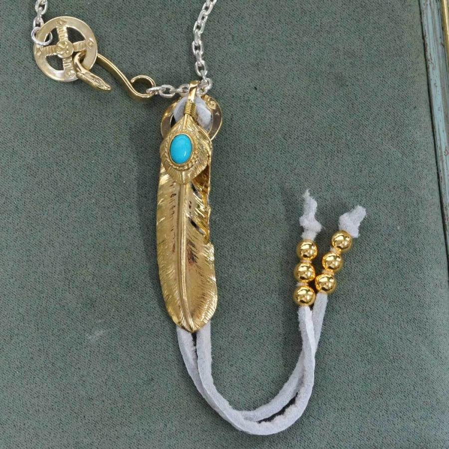 メンズ ネックレス ペンダント T.K.愛用モデルモチーフ フェザータイプ