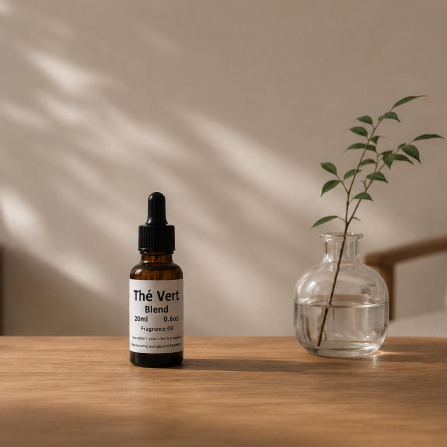 The Vert  テ ヴェール グリーンティー 緑茶 アロマオイル 10ml 20ml 30ml レモン ベルガモット ミント ジャスミン ムス ディフューザー用  香料 芳香剤 |  | 07