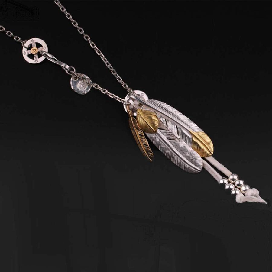 18金ハート特大フェザー先金特大フェザースモールフェザーセット 現行