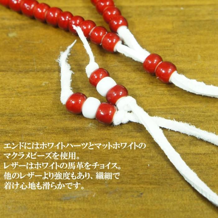 アンティーク　ホワイトハーツネックレス！ゴローズの革紐通ります。 ホワイトハーツ一連をはじめてみる【原宿ゴローズ訪問記 番外編
