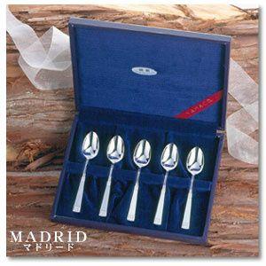マドリードコーヒースプーン5pcsセット 食器、グラス、カトラリー