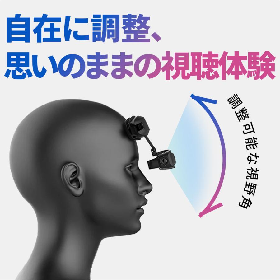 GOOVIS ART 4K VRヘッドセット ホワイト 軽量 近視対応 100インチ相当 高精細大画面 3D映画 テレワーク ゲーミング FPVドローン ブルーライトカット 3D/2D切替 |  | 10