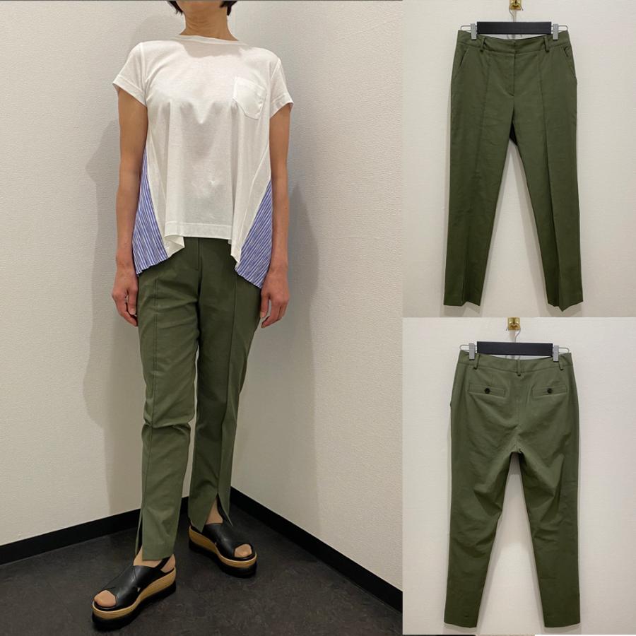超美品 Slit Straight Pants スリット入りストレートパンツ Dual View デュアルビュー 高い品質 Krgproperty Com