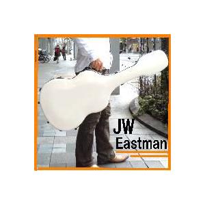 ギターケース　クラシックギター用グラスファイバーケース JW.Eastman ホワイト｜owariya-gakki