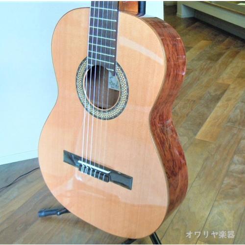 クラシックギター スペイン製 ブビンガ シダー単板 ナイロン弦 手工 高