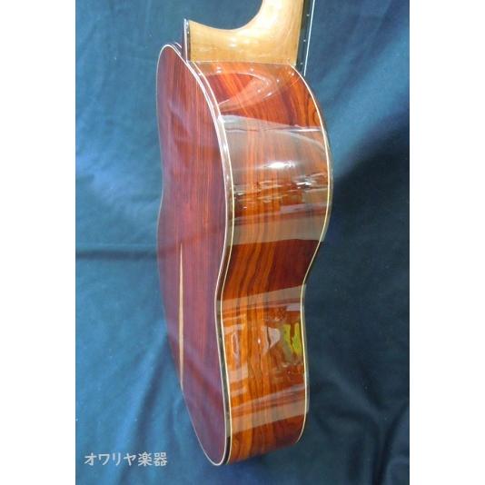 ショートスケールギター スペイン製 610mm　Cocobolo/ココボロ クラシックギター ハードケースセット｜owariya-gakki｜05