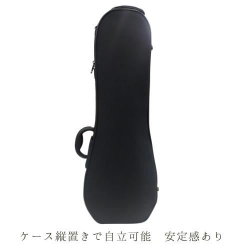 マンドリンケース セミハード 軽量 ブラック 持ち運び用 ショルダー