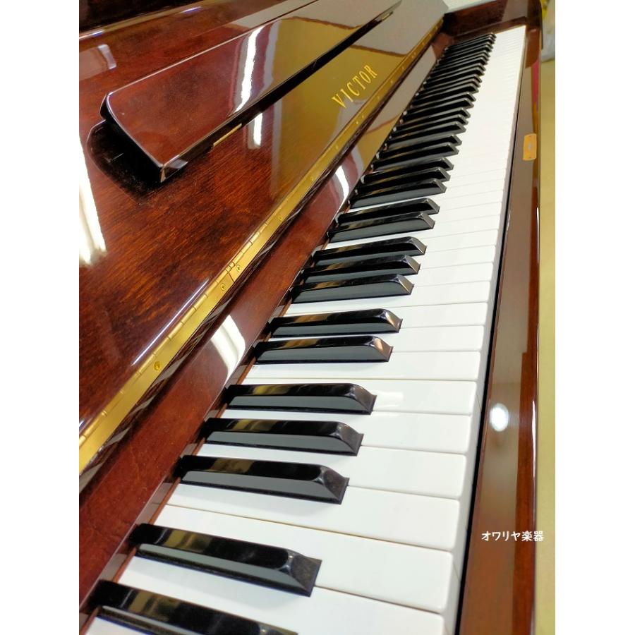 超価格、国産ビクターピアノ、V105B、高級(独)レンナーハンマー仕様、1台限！ 超価格、国産ビクターピアノ、V105B、高級(独)レンナーハンマー