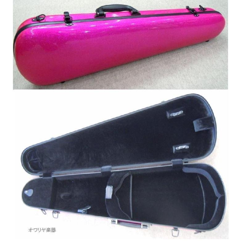 バイオリンケース ピンクラメ・プリンセス【新品アウトレット