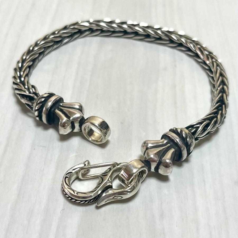 の*り様 シルバー925ブレスレット ブレスレット メンズ シルバー925 silver925 ハード クロス