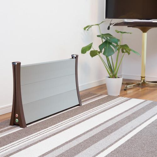 イコロ i-750 ブラウン アルミパネル ヒーター : 元気屋 アウルライフ