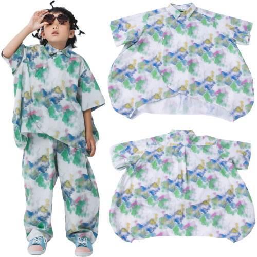 nunuforme / ヌヌフォルム / ハーフスリーブサークルシャツ 20%OFFセール SALE ヌヌフォルム 子ども服 125cm-145cm