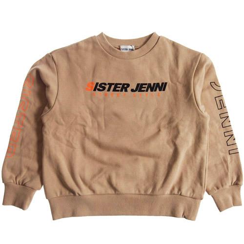 40 Off Sale セール Sister Jenni シスタージェニィ 130 160cm 袖bigロゴトレーナー ベージュ 140サイズまではメール便配送ok 21秋冬 シスタージェニー 02 子ども服のowlヤフー店 通販 Yahoo ショッピング