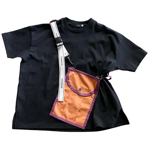 60%OFFセール nunuforme ヌヌフォルム 155cm/160cm(Ladies') ポケット付Ｔ ブラック メール便OK   半袖Ｔシャツ   SALE