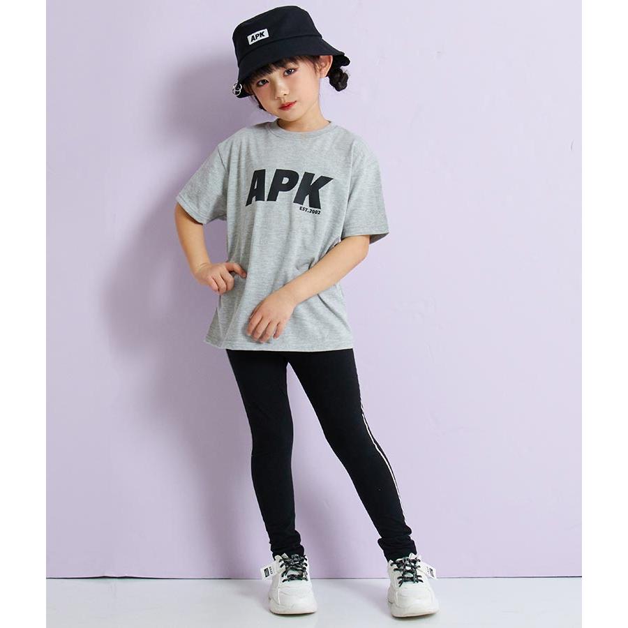 40%OFF SALE セール アナップキッズ 子供服  110-130cm ANAP KIDS APKロゴ 半袖Tシャツ+レギンスセット 23春夏 メール便OK キッズ 男の子 女の子 男女兼用｜owl-owl｜02